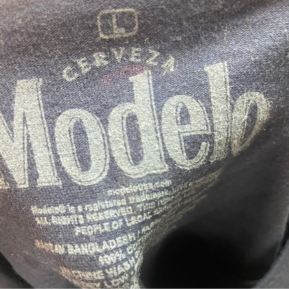 Modelo cerveza beer short sleeve crew neck Athletic t-shirt large casual medium - Picture 3 of 6